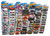 Matchbox and Hot Wheels Mattel Mixed Die Cast Toy Cars - (Lot of 70 Cars)