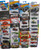 Matchbox and Hot Wheels Mattel Mixed Die Cast Toy Cars - (Lot of 70 Cars)