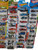 Matchbox and Hot Wheels Mattel Mixed Die Cast Toy Cars - (Lot of 74 Cars)