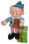Rudolph Island of Misfit Toys Herbie The Elf (1999) CVS Stuffins Toy Plush - (Dark Blue Hat Version)