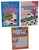 Lot of 3 PennyPress Take A Break Crossword Wheel of Fortune Puzzle Books