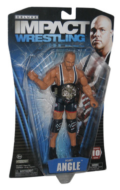 特撮  Angle Deluxe IMPACT 10 TNA Wrestling Action Figure Kurt Angle - TNA Deluxe Impact 10 | Ringside Collectibles