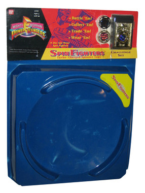 Power Rangers Spin Fighters Spinner Tops Power Battle Arena Toy Set ...