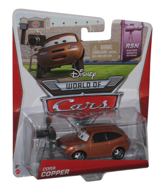 Disney Pixar Cars Cora Copper RSN Racing Sports Network Die-Cast Toy ...