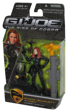 GI Joe Rise of Cobra Shana Scarlett O' Hara Desert Ambush (2008) Hasbro ...