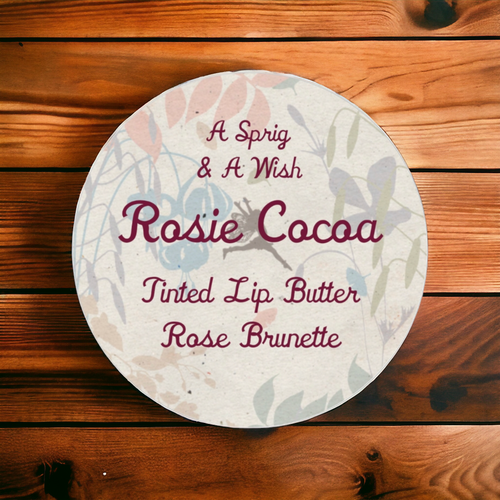 Rosie Cocoa  Tinted Lip Butter, Rose Brunette (20ml)