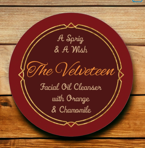 The Velveteen. Facial Cleansing Oil with Chamomile & Orange. (100ml)