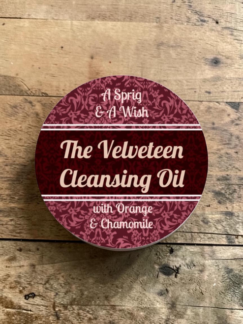 The Velveteen. Facial Cleansing Oil with Chamomile & Orange. (100ml)