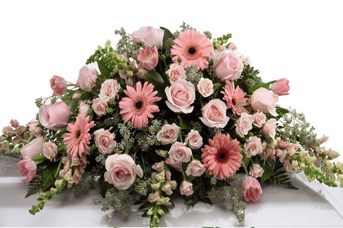 All Pink Casket Spray-FNAP-01 