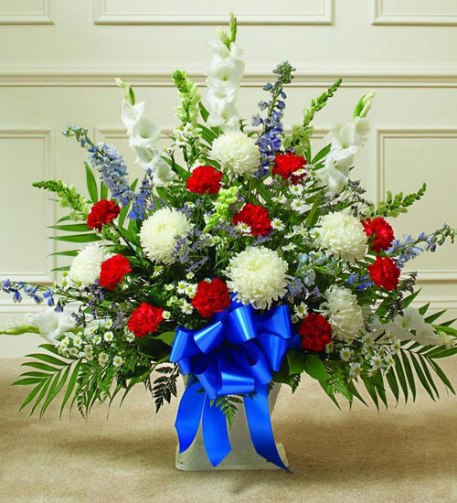 Patriot Sympathy Basket-FNFSB-12 