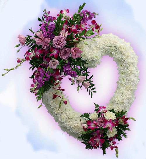 Deluxe Pastels Hollow Heart-FNHOL-04 