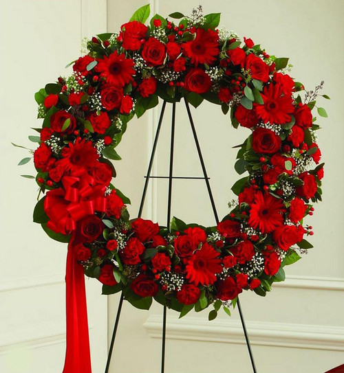 All Red Wreath-FNFSW-16 