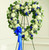 White and Blue Hollow Heart-FNHOL-012 