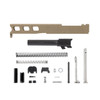 Complete Glock® 19 Compatible Slide Kit - LFA Elite RMR Optic Cut Slide - FDE Cerakote