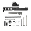 Complete LFA Elite Glock® 19 Compatible Slide - Black w/ Stainless, Black, Threaded or Non-Threaded Barrel + Holosun 507C-X2 2