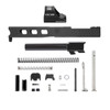 Complete LFA Elite Glock® 17 Compatible Slide - Black w/ Stainless, Black, Threaded or Non-Threaded Barrel + Holosun 507C-X2