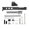 Complete LFA Elite Glock® 17 Compatible Slide - Black w/ Stainless, Black, Threaded or Non-Threaded Barrel + Holosun 507C-X2 2