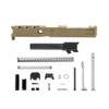 Complete Glock® 19 Compatible LF19 FDE Raptor RMR Cut Slide w/ Black, Stainless, Threaded, or Non-Threaded Barrel