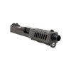 Glock® 19 Compatible Pistol Build Kit - Black Ported & Vented RMR Cut Slide w/ Sights + Threaded Barrel