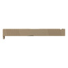 Complete Glock® 17 Compatible Slide w/ Front & Rear Serrations - FDE w/ Stainless, Black, Threaded or Non-Threaded Barrel