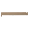 Glock® 17 Compatible Pistol Build Kit - OEM Rear Serrated Slide - FDE Cerakote