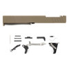 Glock® 17 Compatible Pistol Build Kit w/ Pre-Assembled RMR Optic Cut Slide - FDE