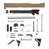 Glock® 17 Compatible Pistol Build Kit - RMR Optic Cut Slide - FDE Cerakote