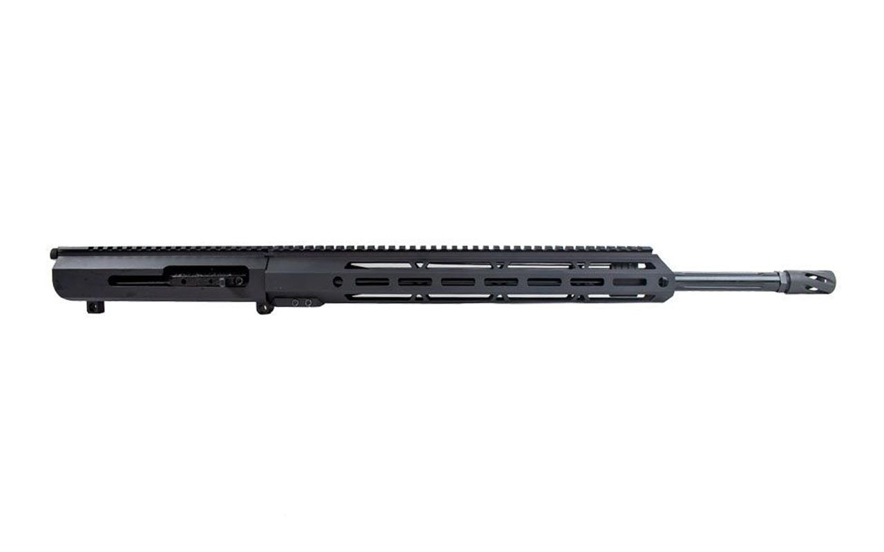 LR-308 Side-Charging Upper Assembly - 20” Black Nitride, Straight