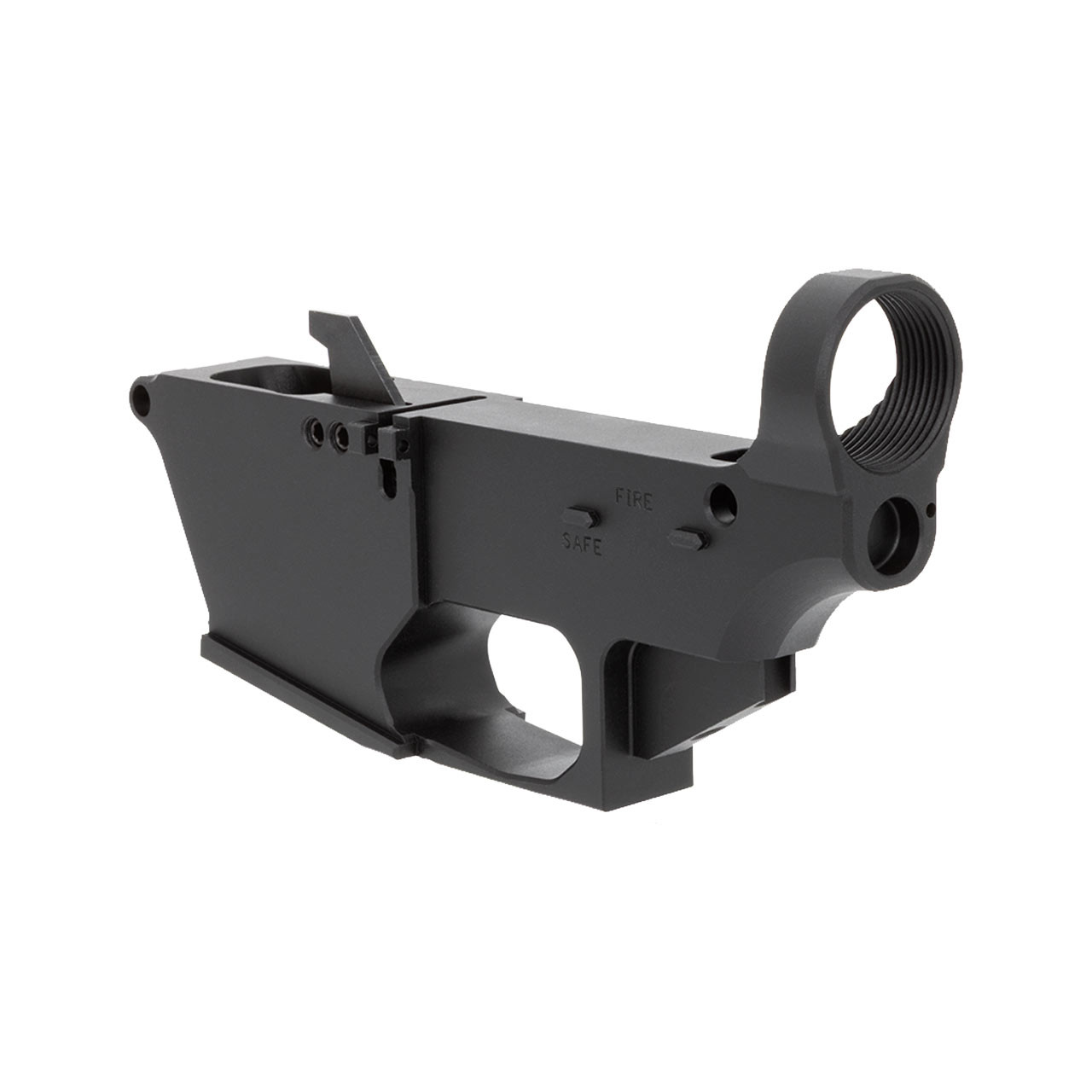 AR-9 80% Lower - Fire/Safe Marked - 9mm - Billet w/ Mil-Spec AR15