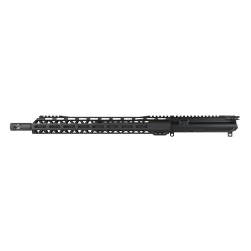 .223 Wylde AR 15 Rifle Kit - 16" Parkerized Barrel, 1:8 Twist Rate with 15" M-Lok Handguard