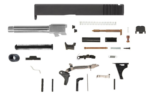 Glock® 19 Compatible Pistol Build Kit w/ Rear Serrated Slide 4 Glock® 19 Compatible Pistol Build Kit w/ Rear Serrated Slide 4
