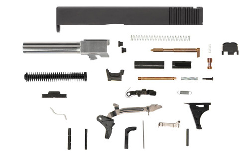 Glock® 19 Compatible Pistol Build Kit w/ Rear Serrated Slide 2 Glock® 19 Compatible Pistol Build Kit w/ Rear Serrated Slide 2