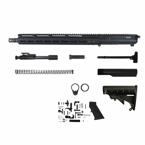 300 Blackout AR 15 Rifle Kit - 16" Parkerized Heavy Barrel, 1:8 Twist Rate with 15" M-Lok Handguard