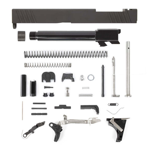 Glock® 17 Gen 3 Compatible Pistol Build Kit w/ Black RMR Optic Cut Slide