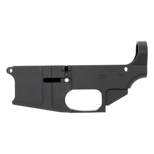 80% Lower - Fire/Safe Marked - Billet w/ Mil-Spec AR15 Lower Parts Kit