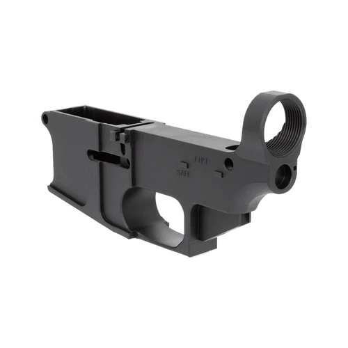 80% Lower - Fire/Safe Marked - Billet w/ Mil-Spec AR15 Lower Parts Kit