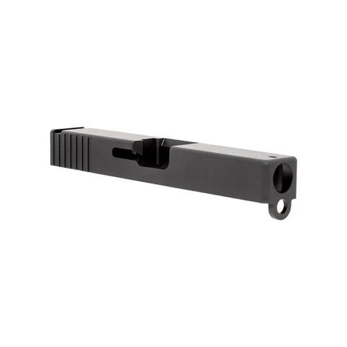 Complete Glock® 19 Compatible Slide Kit - Rear Serrated Slide - Black Nitride