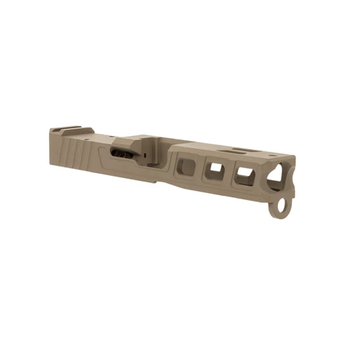 LFA Elite FDE Glock® 19 Compatible Complete Slide w/ Black or Stainless Barrel 6