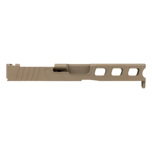 LFA Elite FDE Glock® 19 Compatible Complete Slide w/ Black or Stainless Barrel 7