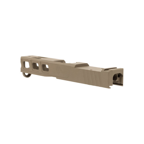 LFA Elite FDE Glock® 19 Compatible Complete Slide w/ Black or Stainless Barrel 5 LFA Elite FDE Glock® 19 Compatible Complete Slide w/ Black or Stainless Barrel 5