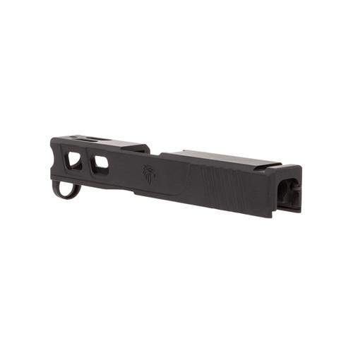 Complete Glock 43 Compatible Slide (LFA Elite), Black w/ Black or Stainless Barrel 4 Complete Glock 43 Compatible Slide (LFA Elite), Black w/ Black or Stainless Barrel 4