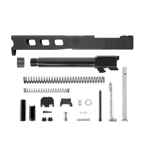 Complete LFA Elite Glock 17 Compatible Slide - Black w/ Stainless, Black, Threaded or Non-Threaded Barrel 3 Complete LFA Elite Glock 17 Compatible Slide - Black w/ Stainless, Black, Threaded or Non-Threaded Barrel 3