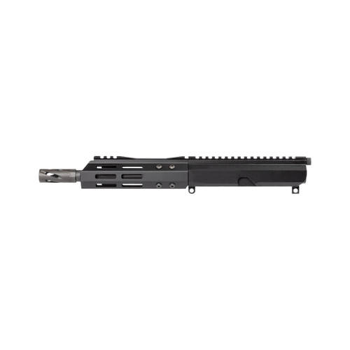 .300 Blackout AR 15 Pistol Upper Assembly - 7.5" Parkerized Heavy Barrel, 1:8 Twist Rate with 6.5" MLOK Handguard 1