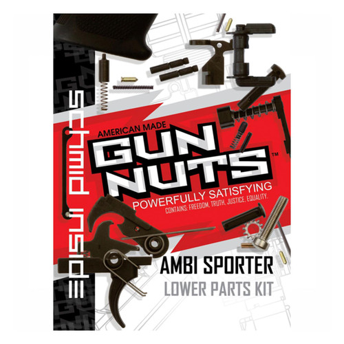Gun Nuts® Ambidextrous Sporter Lower Parts Kit Gun Nuts® Ambidextrous Sporter Lower Parts Kit