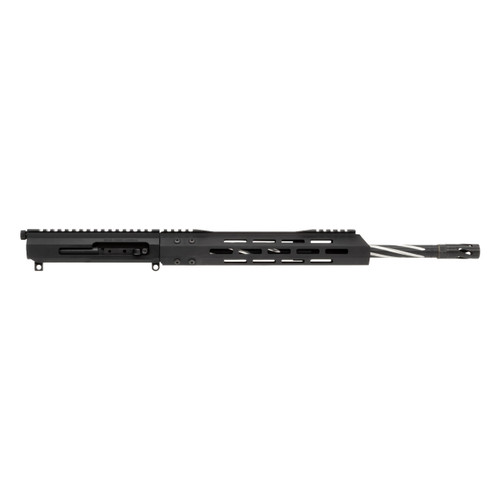 7.62x39 AR 15 Right-Side Charging Upper Assembly - 16" Stainless Steel Black Nitride Bear Claw Fluted Heavy Barrel, 1:10 Twist Rate with 11.5" MLOK Handguard