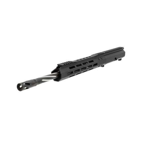 7.62x39 AR 15 Right-Side Charging Upper Assembly - 16" Stainless Steel Black Nitride Bear Claw Fluted Heavy Barrel, 1:10 Twist Rate with 11.5" MLOK Handguard