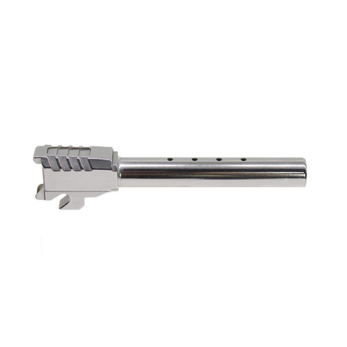 Optimus ported stainless 9mm barrel for full-size P320 (4/7")