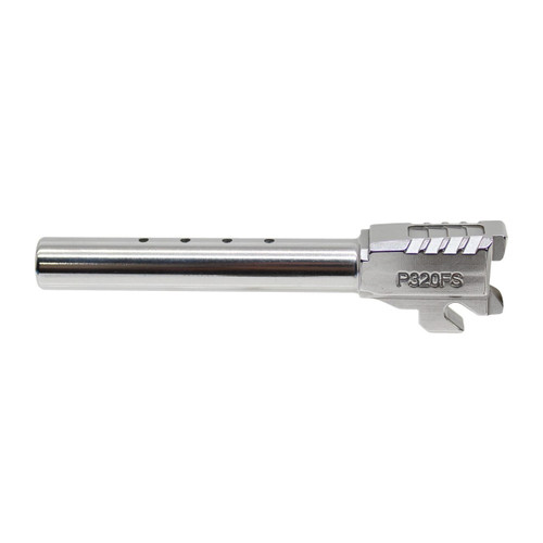 Optimus ported stainless 9mm barrel for full-size P320 (4/7")
