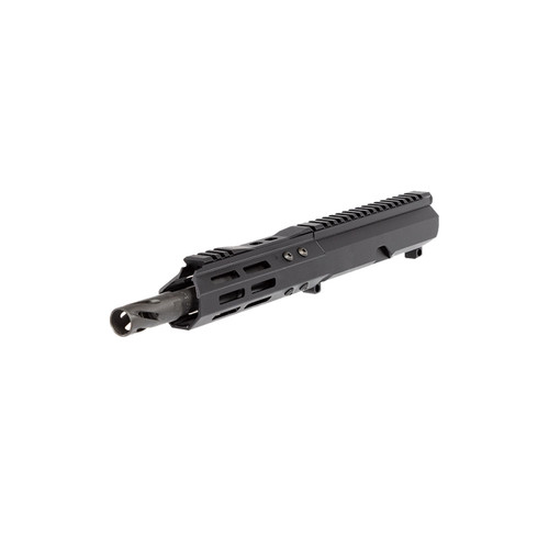 .300 Blackout AR 15 Pistol Upper Assembly - 7.5" Parkerized Heavy Barrel, 1:8 Twist Rate with 6.5" MLOK Handguard 3