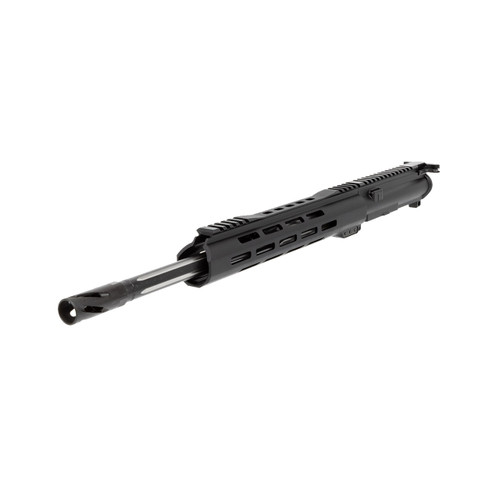 .300 Blackout AR 15 Upper Assembly - 16" Stainless & Nitride, Straight Fluted Heavy Barrel, 1:8 Twist Rate w/ 12" M-Lok Handguard